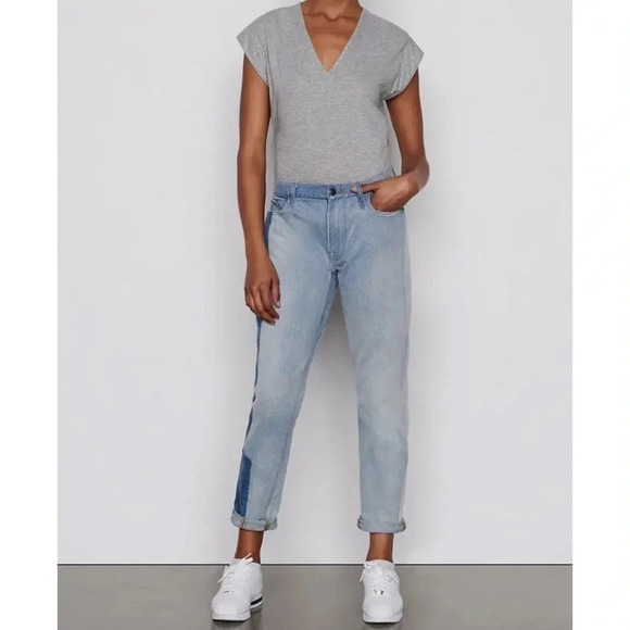 FRAME Le Garçon Straight Jeans